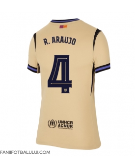 Barcelona Ronald Araujo #4 Tricou Fotbal Replică 2025-26 Femei Deplasare